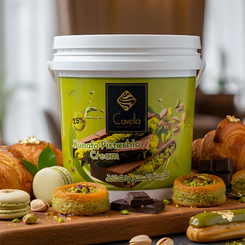 Cavella Kunafa Pistachio Cream 5KG