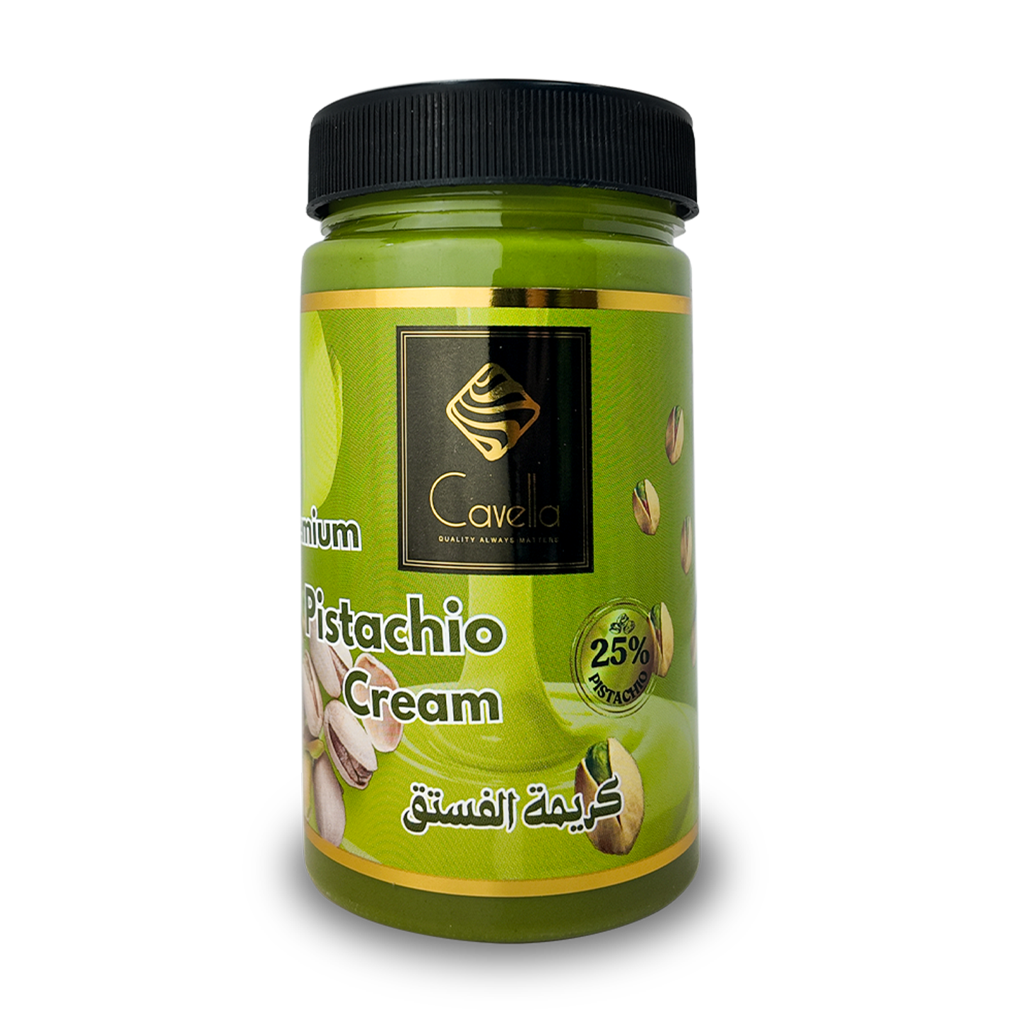 Cavella Pistachio spread cream 25% 300G